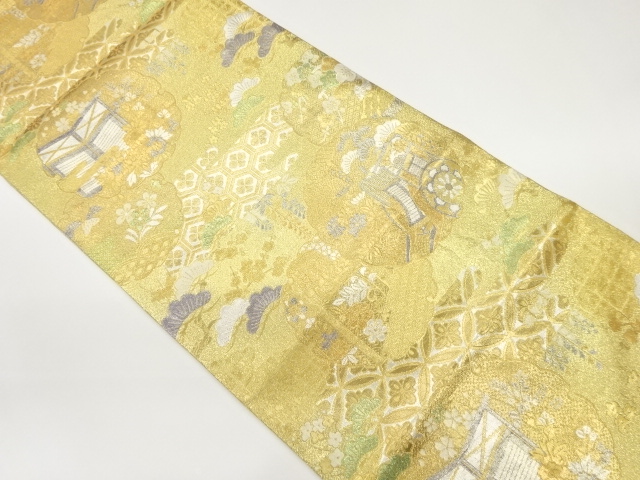 JAPANESE FUKURO OBI / WOVEN SNOWFLAKE